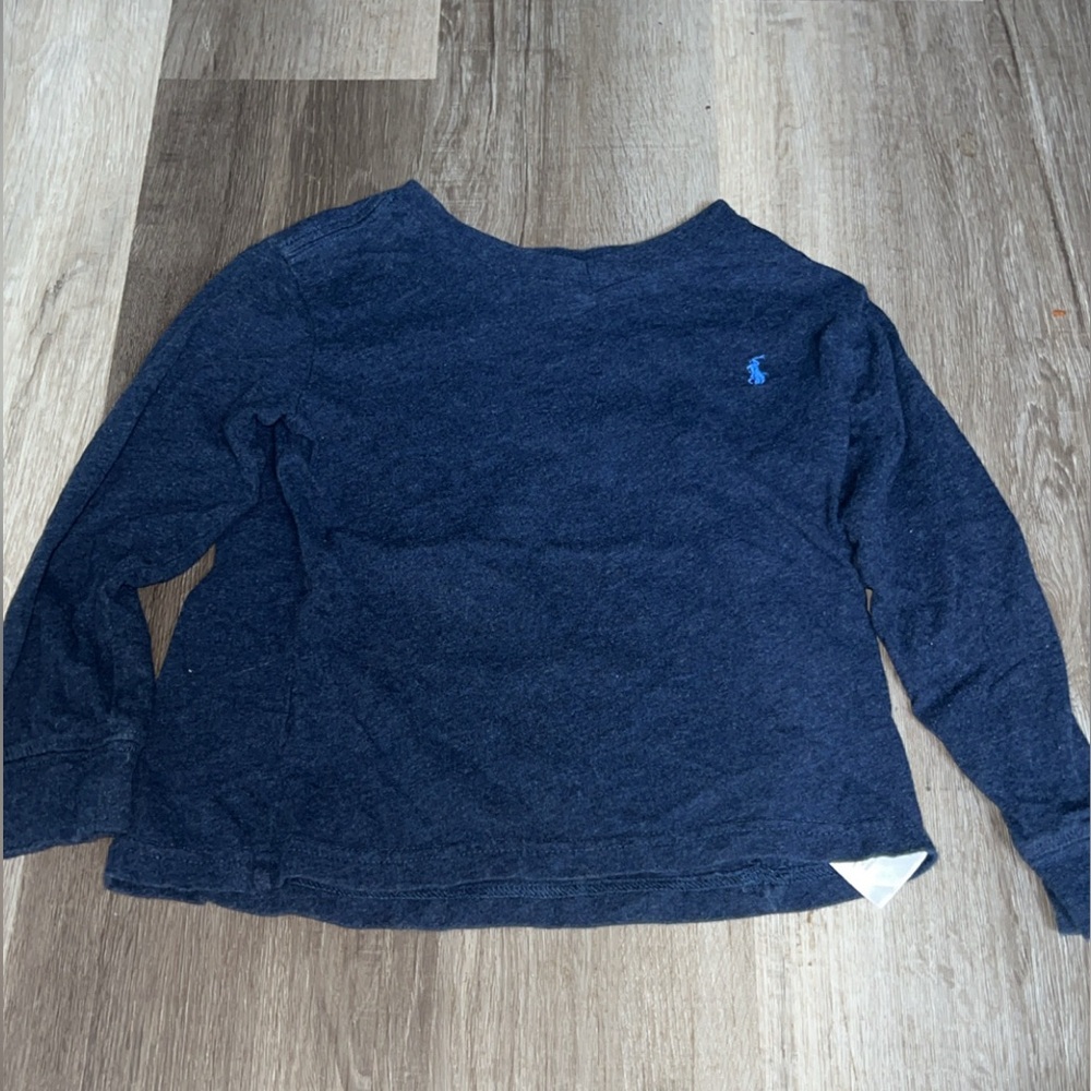 Ralph Lauren polo kids size 4T long sleeve v neck